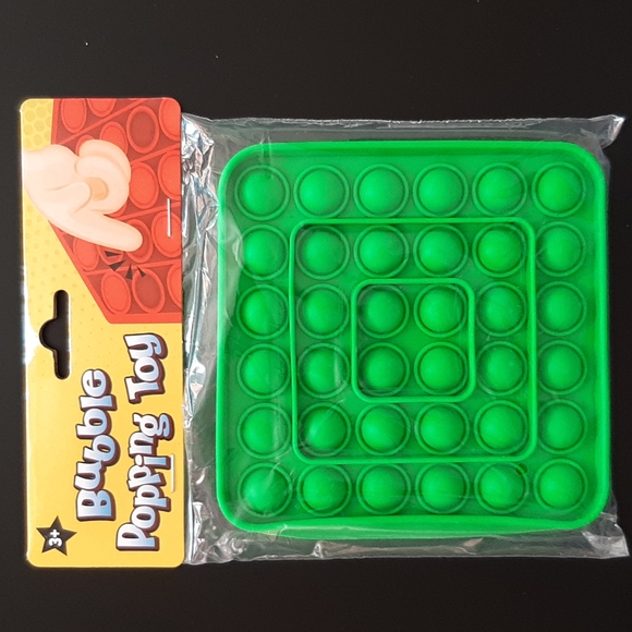 Bubble Popping Toy Set of 3 Fidget Sensory Toys NEW 4.25" to 4.875" - Picture 2 of 7